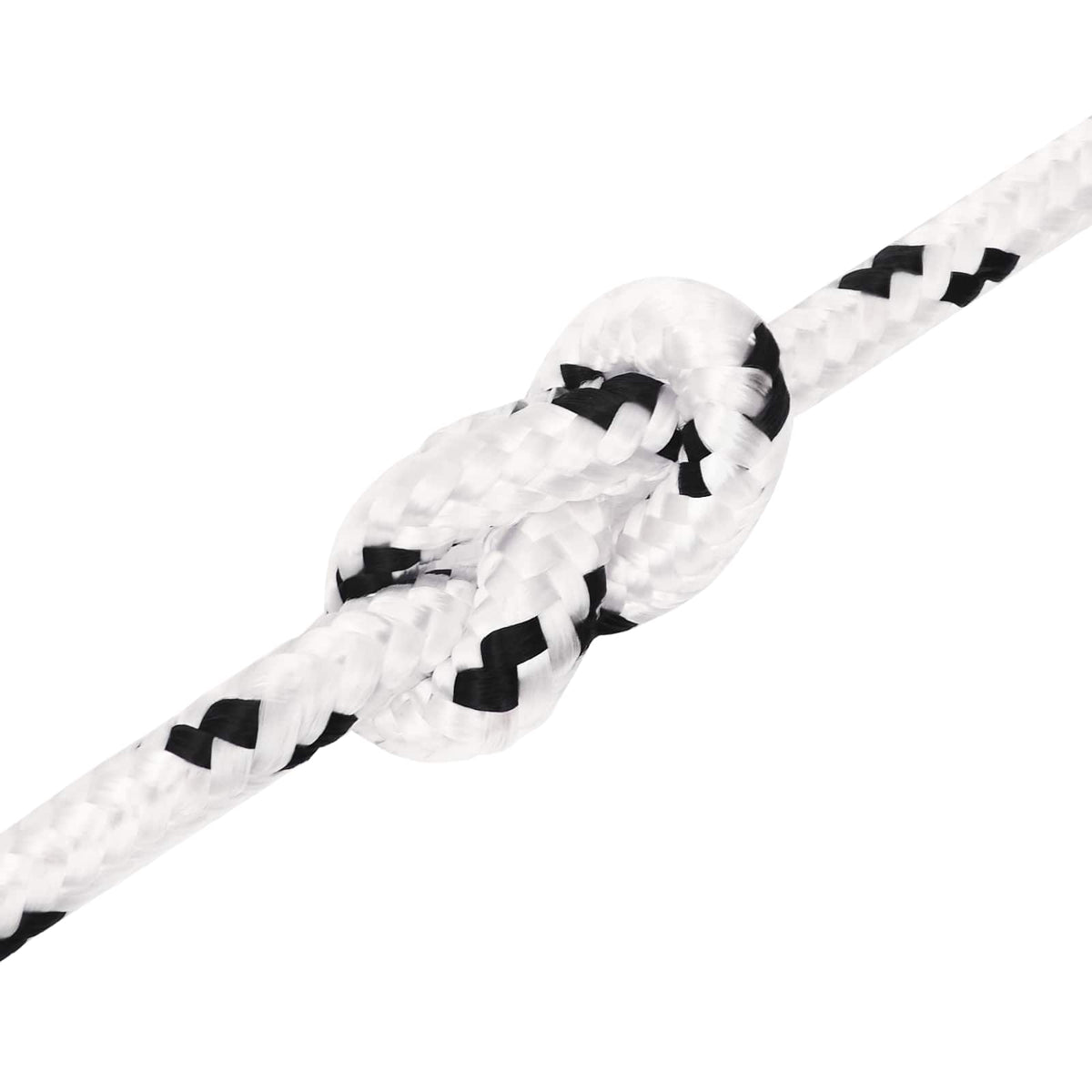 Multipurpose Utility Rope 10 mm 25 m White Polyester