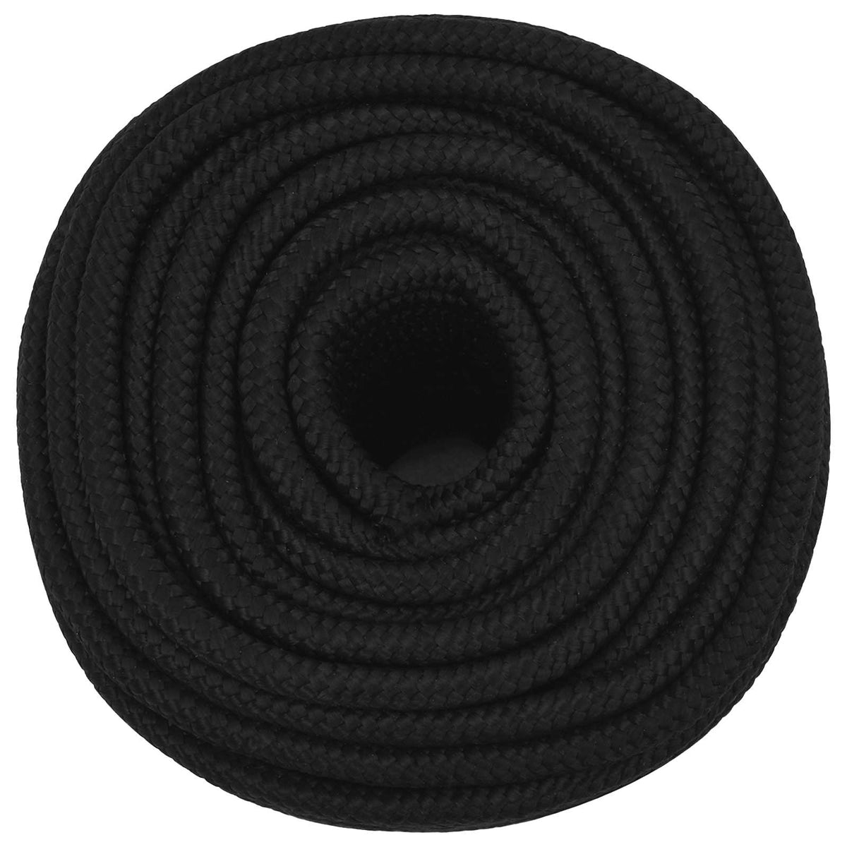 Multipurpose Utility Rope 12 mm 25 m Black Polyester