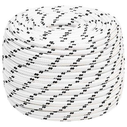 Multipurpose Utility Rope 14 mm 250 m White Polyester