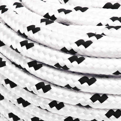 Multipurpose Utility Rope 6 mm 100 m White Polyester