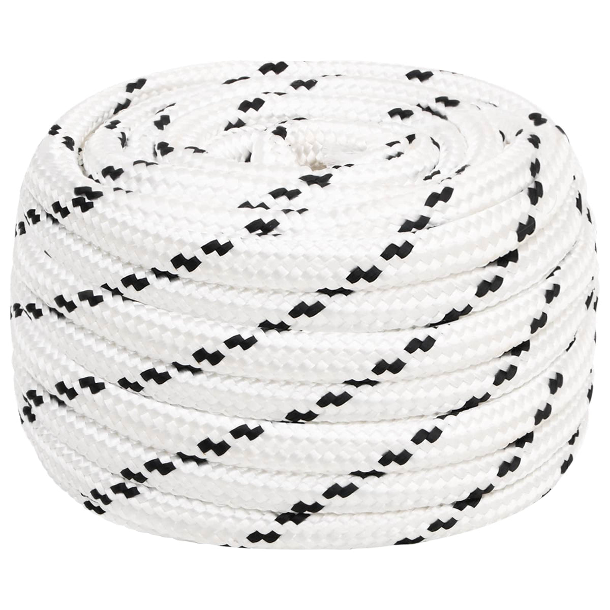 Multipurpose Utility Rope 16 mm 25 m White Polyester