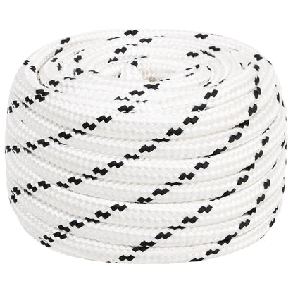 Multipurpose Utility Rope 16 mm 25 m White Polyester