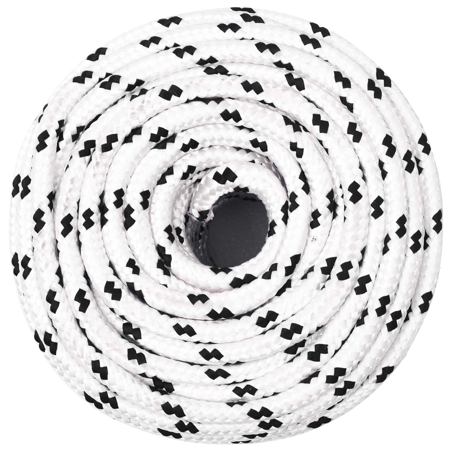 Multipurpose Utility Rope 8 mm 100 m White Polyester