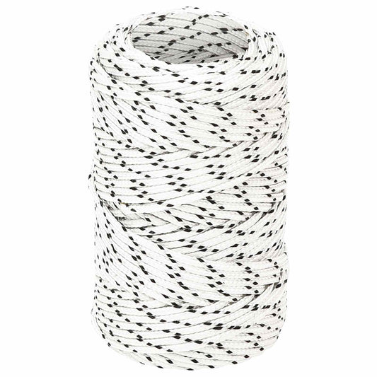 Multipurpose Utility Rope 2 mm 25 m White Polyester