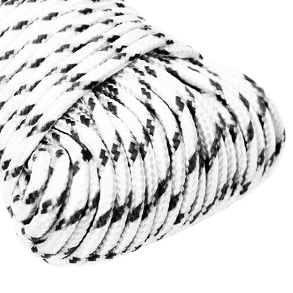 Multipurpose Utility Rope 4 mm 250 m White Polyester