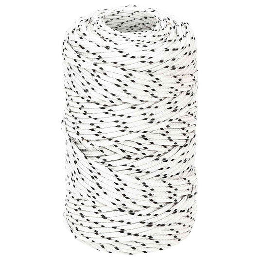 Multipurpose Utility Rope 2 mm 500 m White Polyester