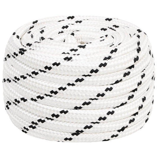 Multipurpose Utility Rope 18 mm 100 m White Polyester