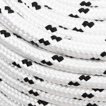 Multipurpose Utility Rope 12 mm 25 m White Polyester