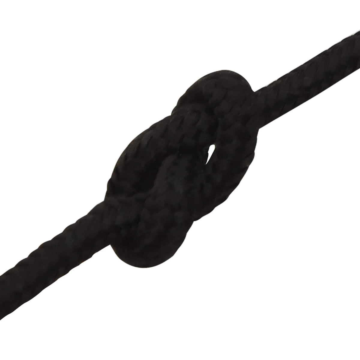 Multipurpose Utility Rope 5 mm 50 m Black Polyester