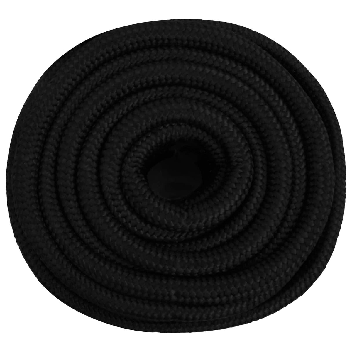 Multipurpose Utility Rope 25 mm 50 m Black Polyester
