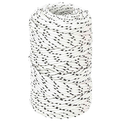 Multipurpose Utility Rope 2 mm 100 m White Polyester