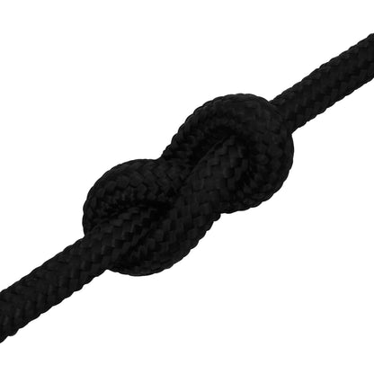 Multipurpose Utility Rope 18 mm 100 m Black Polyester