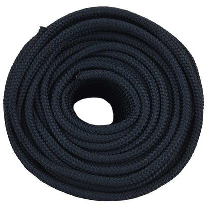 Multipurpose Utility Rope 8 mm 50 m Royal Blue Polyester