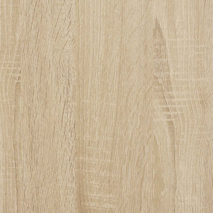 Bed Frame without Mattress Sonoma Oak 90x200 cm Engineered Wood