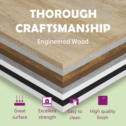 Bookshelf Boards 4 pcs Grey 60x10x1.5 cm Engineered Wood