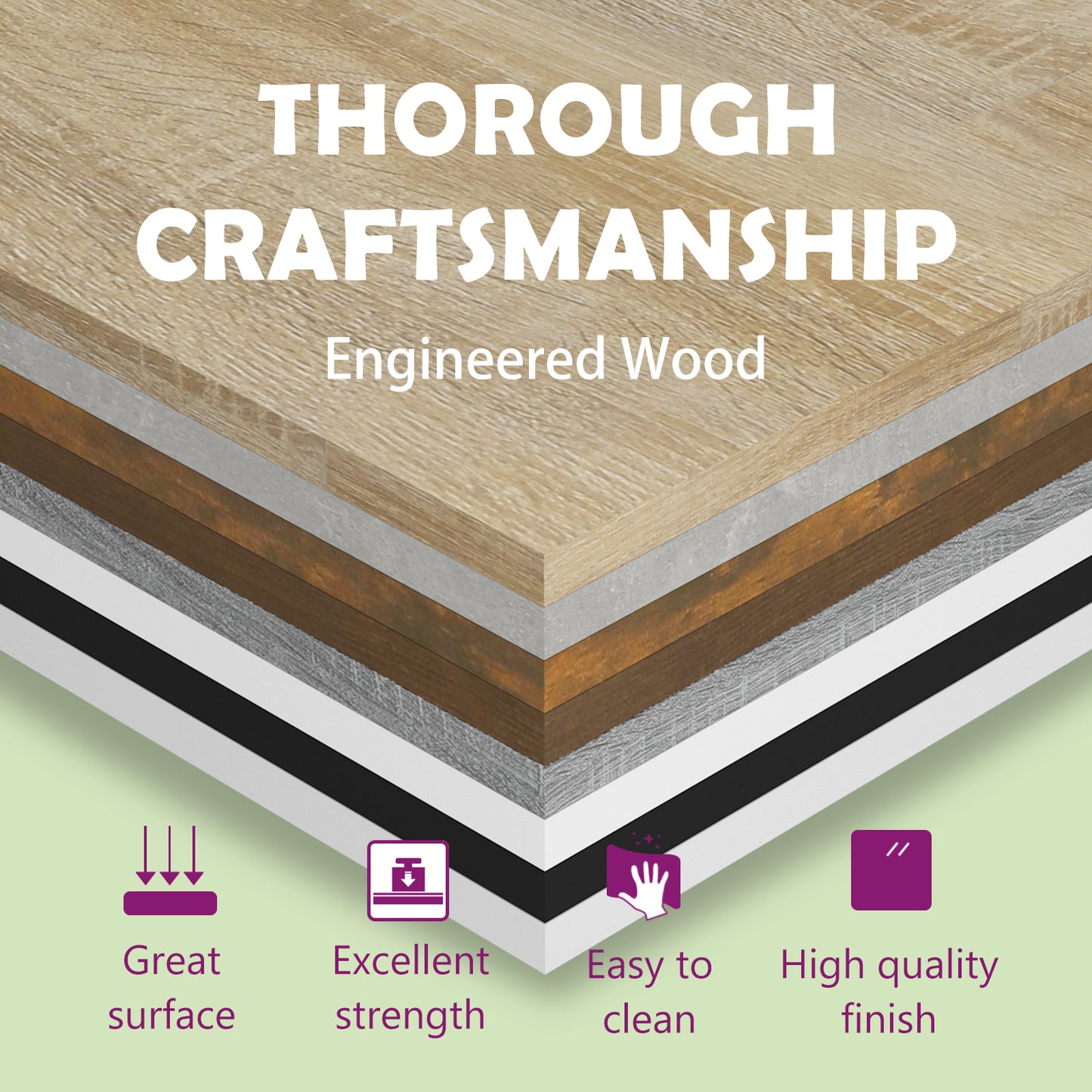 Bookshelf Boards 4 pcs Sonoma Oak 60x10x1.5 cm Engineered Wood