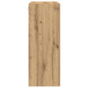 Wall-Mounted Cabinet with Glass Doors Artisan Oak 69,5x34x90 cm