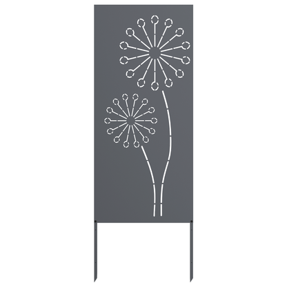 Garden Privacy Screen Anthracite 50 x 140 cm Cold-rolled steel