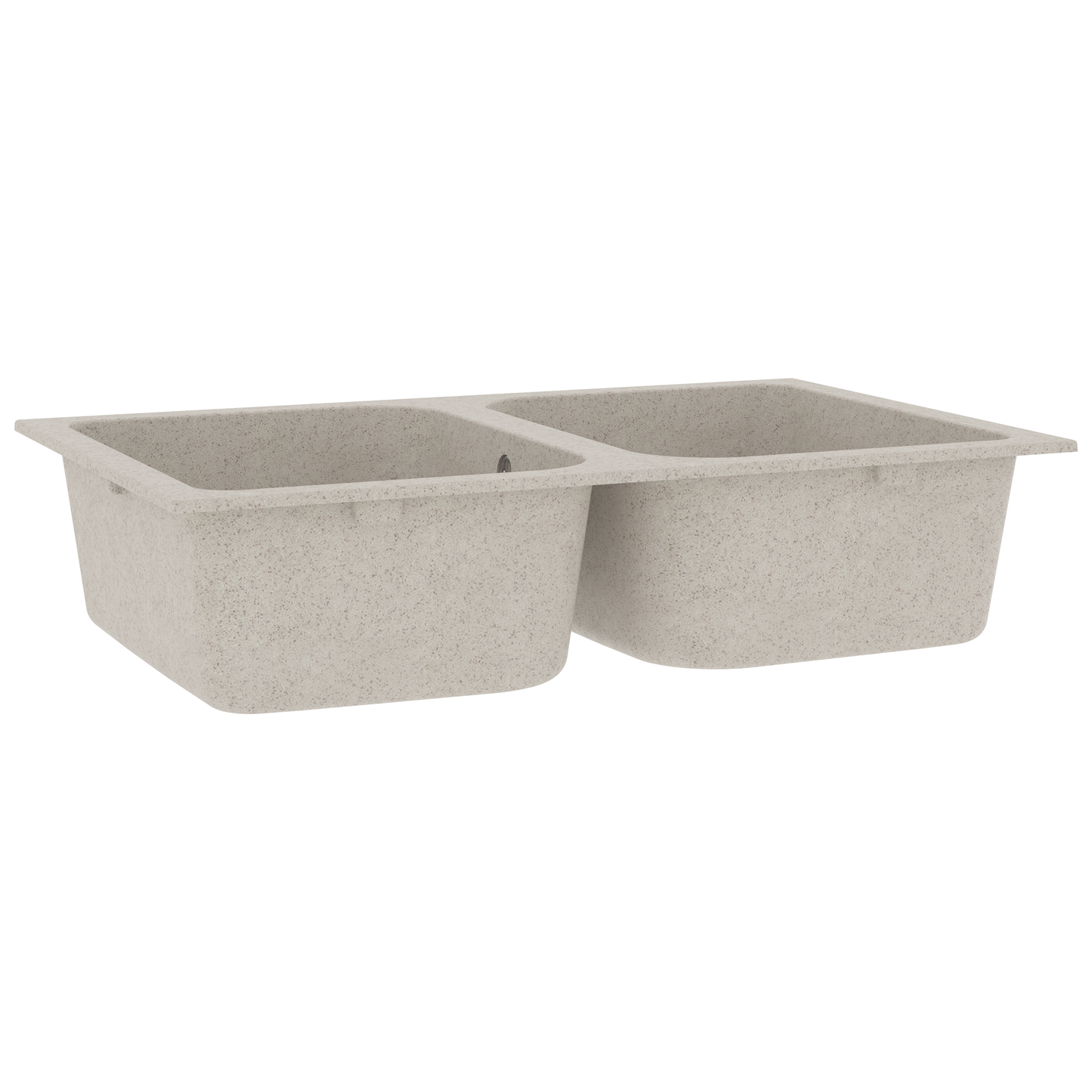 Kitchen Sink Beige 76 x 48 x 30 cm Quartz and Resin