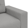 2 Piece Sofa Set with Cushions Cloud Grey Fabric