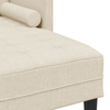 2 Piece Sofa Set with Cushions Linen