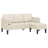 2 Piece Sofa Set with Cushions Linen