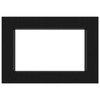 12 Piece TV Cabinet Set Wall-mounted Black Oak Engineered Wood