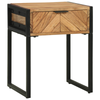 Bedside Cabinet 40x35x50 cm Solid Wood Acacia