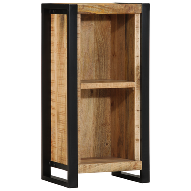 Bedside Cabinet 40x30x80 cm Solid Wood Rough Mango