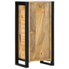 Bedside Cabinet 40x30x80 cm Solid Wood Rough Mango