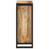 Bedside Cabinet 40x30x80 cm Solid Wood Rough Mango