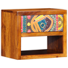 Bedside Cabinet 40x35x35 cm Solid Wood Acacia