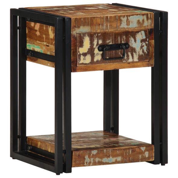 Bedside Cabinet 40x35x50 cm Solid Wood Reclaimed