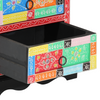 Bedside Cabinet 2 pcs Multicolour 40x35x45 cm Engineered Wood