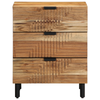Bedside Cabinet 50x33x62 cm Solid Wood Acacia