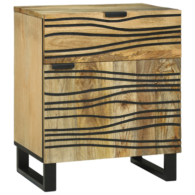 Bedside Cabinet 50x33x60 cm – Solid Mango Wood