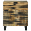 Bedside Cabinet 50x33x60 cm – Solid Mango Wood
