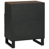 Bedside Cabinet 50x33x60 cm Solid Wood Mango & Engineered Wood