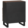 Bedside Cabinet 50x33x60 cm Solid Wood Mango & Engineered Wood