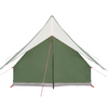 Camping Tent A-Frame 3-Person Green Waterproof
