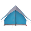Camping Tent A-Frame 3-Person Blue Waterproof