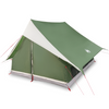 Camping Tent A-Frame 5-Person Green Waterproof