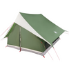 Camping Tent A-Frame 5-Person Green Waterproof
