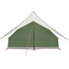 Camping Tent A-Frame 5-Person Green Waterproof