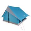 Camping Tent A-Frame 5-Person Blue Waterproof