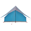 Camping Tent A-Frame 5-Person Blue Waterproof