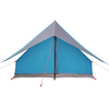 Camping Tent A-Frame 5-Person Blue Waterproof