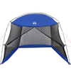 Camping Mosquito Net with Door Blue 5-Person Waterproof