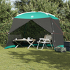 Camping Mosquito Net with Door Green 4-Person Waterproof