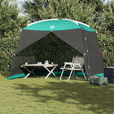 Camping Mosquito Net with Door Green 4-Person Waterproof